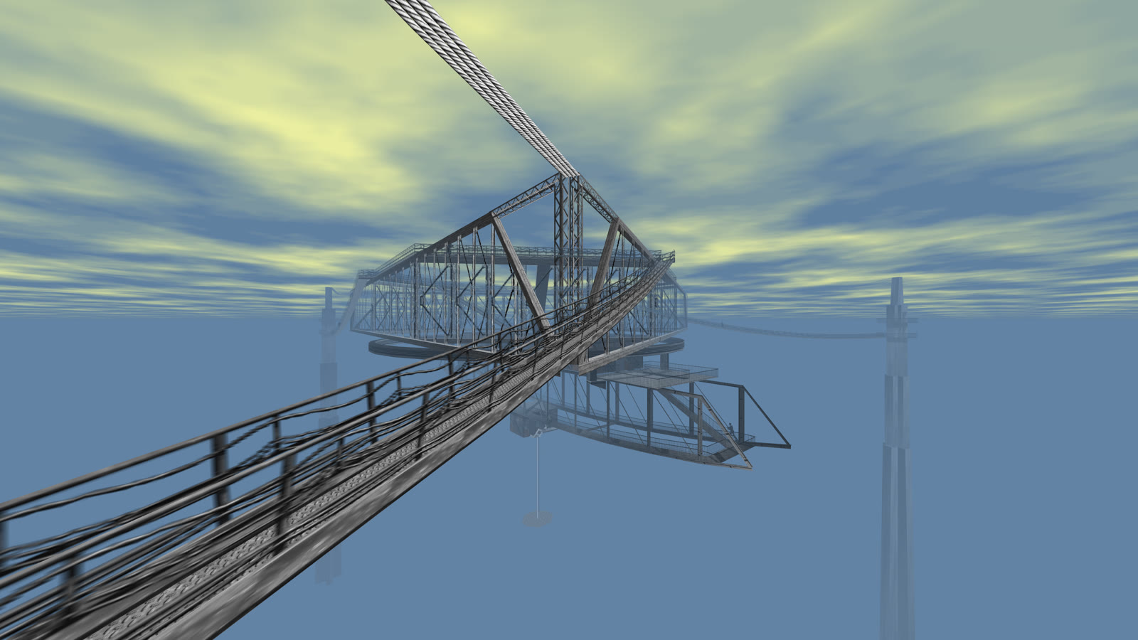 In-engine: Cradle (v0.4.0 intro attract)