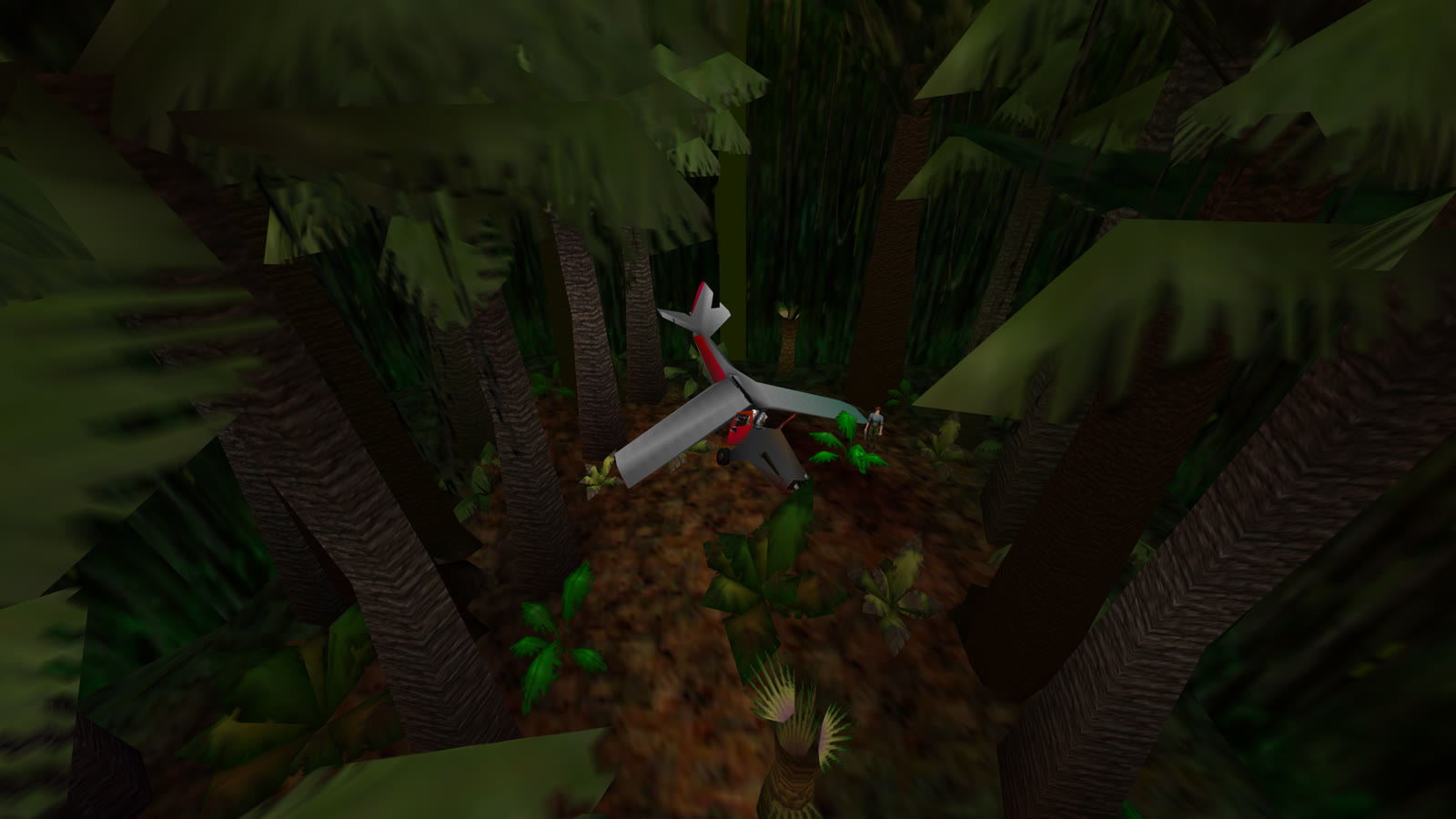 In-engine: Jungle (v0.4.0 intro attract)